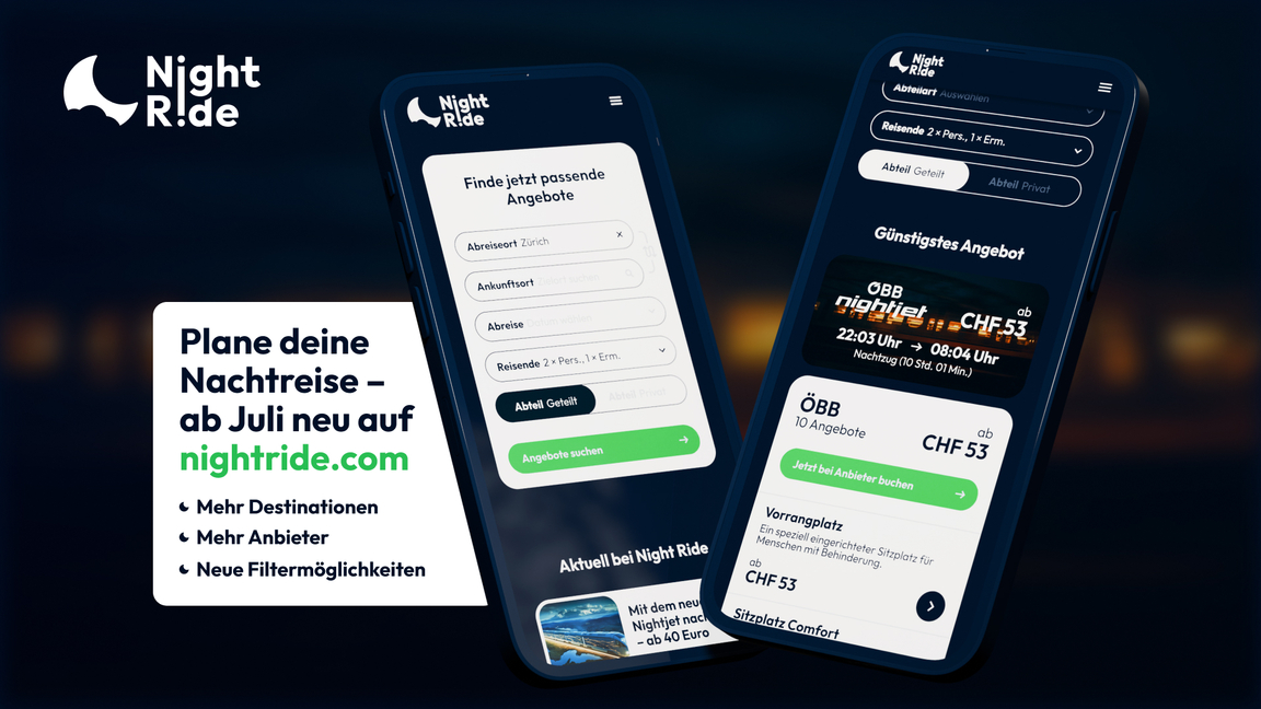 Ein Visual der neuen Website